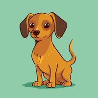 hond vector schattig hond tekenfilm symbool