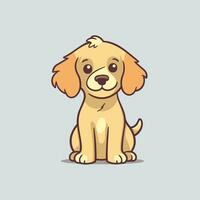 hond vector schattig hond tekenfilm symbool