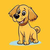 hond vector schattig hond tekenfilm symbool