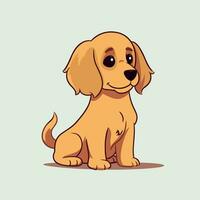 hond vector schattig hond tekenfilm symbool