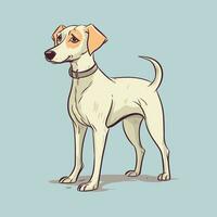 hond vector schattig hond tekenfilm symbool