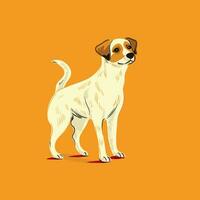 hond vector schattig hond tekenfilm symbool