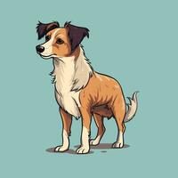 hond vector schattig hond tekenfilm symbool