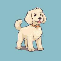 hond vector schattig hond tekenfilm symbool