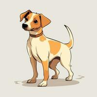 hond vector schattig hond tekenfilm symbool