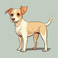 hond vector schattig hond tekenfilm symbool