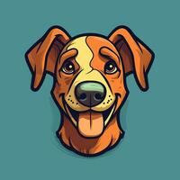 hond vector schattig hond tekenfilm symbool