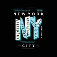 bew york stad belettering typografie vector, abstract grafisch, illustratie, voor afdrukken t overhemd vector