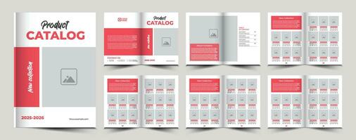 Product catalogus of catalogus sjabloon ontwerp vector