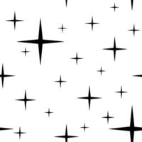 knipogen sterren. schijnen icoon, schoon ster icoon. geïsoleerd Aan wit achtergrond. vector illustratie
