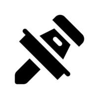 Duwen pin glyph icoon. vector icoon voor uw website, mobiel, presentatie, en logo ontwerp.
