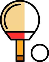 ping pong vector icoon ontwerp