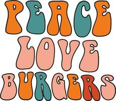 hamburger t-shirt ontwerp het dossier vector