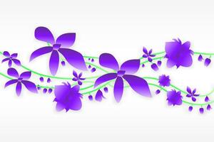 illustratie grafisch vector orchidee bloem met Purper kleur voor behang textiel, muur kunst, kleding stof, bruiloft uitnodiging. exotisch botanisch achtergrond