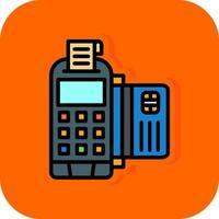 pos terminal vector icoon ontwerp