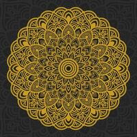 sier- luxe mandala patroon achtergrond met Koninklijk gouden arabesk patroon Arabisch Islamitisch oosten- stijl. traditioneel Turks, Indisch motieven. vector