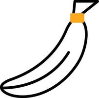 banaan vector icoon ontwerp