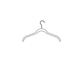 hanger vector ontwerp en illustratie. hanger vector kunst, pictogrammen, en vector afbeeldingen. hanger vector ontwerp en schets.