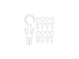 hanger clips vector ontwerp en illustratie. hanger clips vector kunst, pictogrammen, en vector afbeeldingen. hanger clips vector ontwerp en schets.