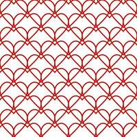 naadloos patroon achtergrond harten rooster harten geliefden liefde behang Valentijn vector