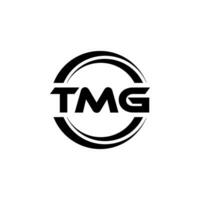 tmg logo ontwerp, inspiratie voor een uniek identiteit. modern elegantie en creatief ontwerp. watermerk uw succes met de opvallend deze logo. vector