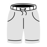 modieus krekel shorts vector