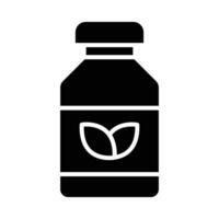 supplementen vector glyph icoon voor persoonlijk en reclame gebruiken.