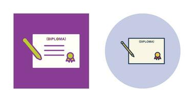 diploma vector pictogram