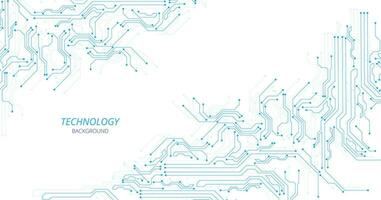 concept van technologie stroomkring diagram. vector