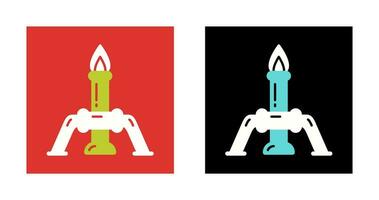 chemie kaarsen vector icoon