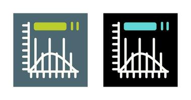 histogram vector icoon