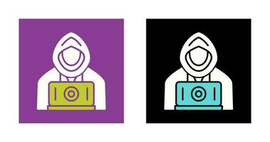 hacker vector pictogram