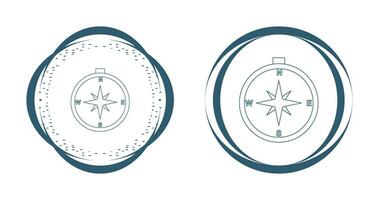 kompas vector pictogram