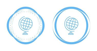 wereldbol vector pictogram