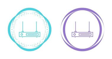 Wifi router vector icoon