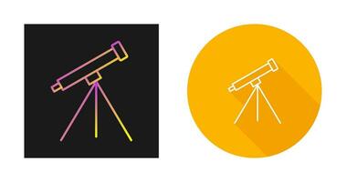 telescoop vector pictogram