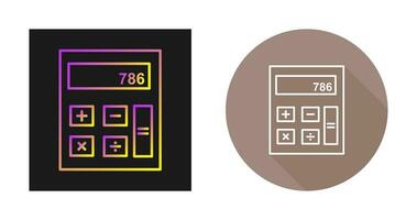 rekenmachine vector pictogram