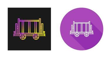 trolley vector pictogram vector