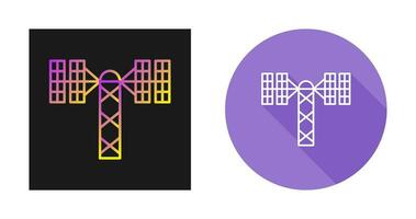 satelliet toren vector icoon