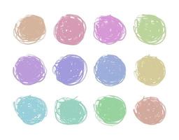 covers iconen pastel girly thema voor webwinkels vector