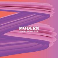 abstract achtergrond met helling effect. modern kleurrijk stromen poster. Golf vloeistof vorm geven aan. vector