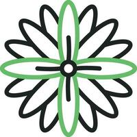 chrysant icoon afbeelding. vector