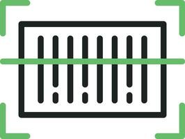 streepjescode scanner icoon afbeelding. vector