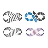 Infinity logo-afbeeldingen vector