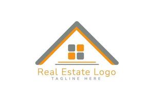 echt landgoed logo ontwerp huis logo ontwerp vector