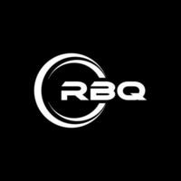 rbq logo ontwerp, inspiratie voor een uniek identiteit. modern elegantie en creatief ontwerp. watermerk uw succes met de opvallend deze logo. vector