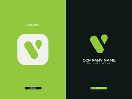 brief logo ontwerp vector