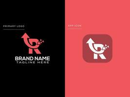 brief logo ontwerp vector