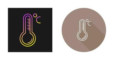 thermometer vector pictogram