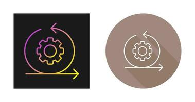 werkstroom vector pictogram